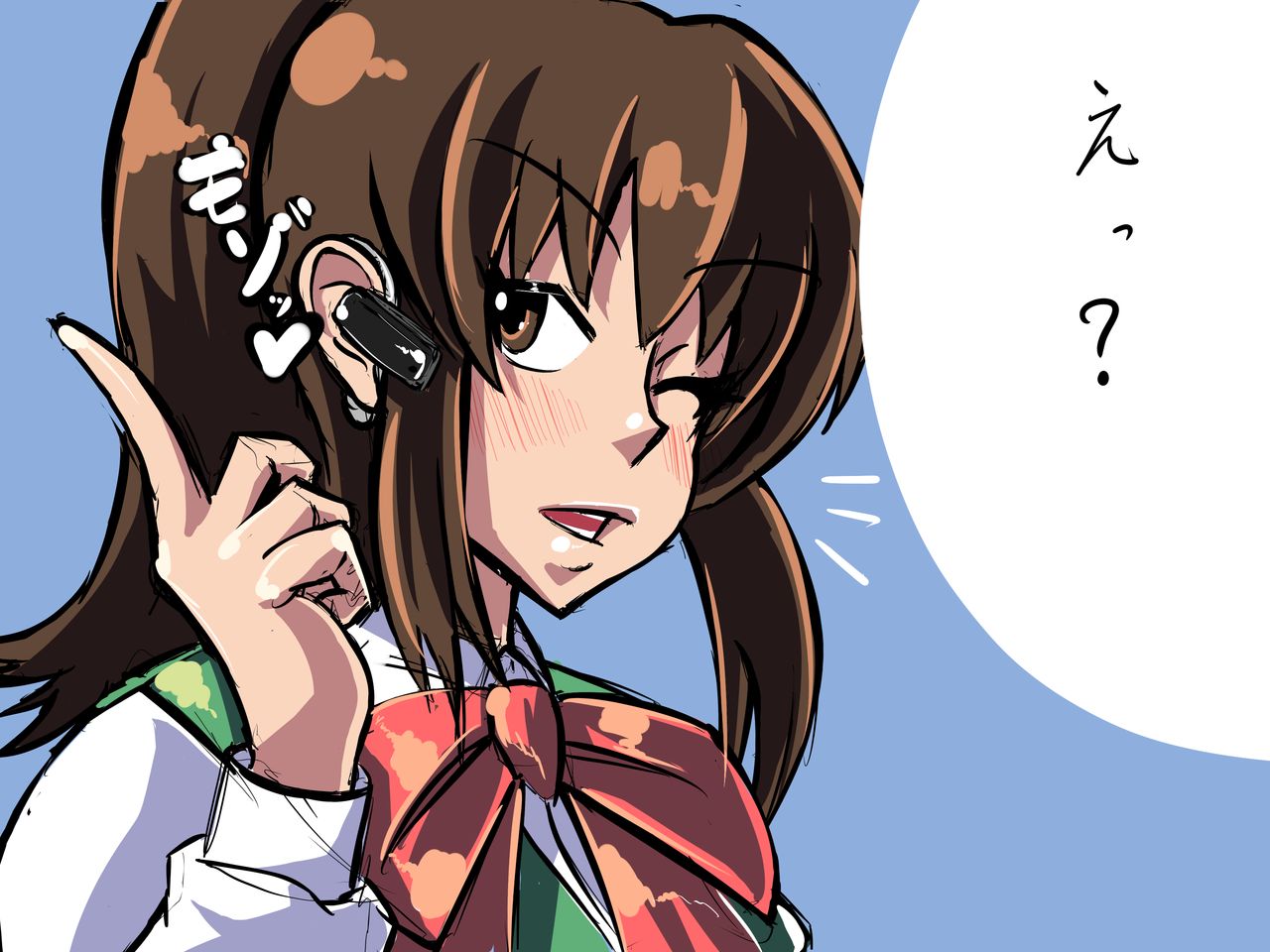 Handsfree Earphone de Kisei to HanaHook ni Chousen! page 3 full