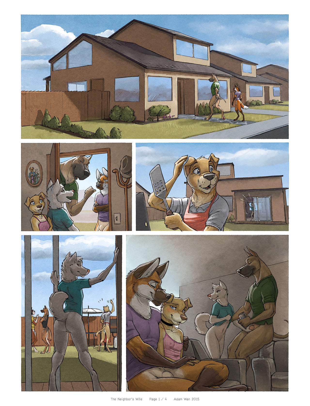 The Neighbor's Wife page 1 full