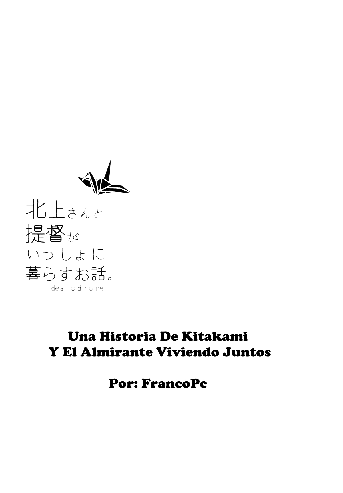 Kitakami-san to Teitoku ga Isshoni Kurasu Ohanashi. | Una Historia De Kitakami Y El Almirante Viviendo Juntos page 2 full