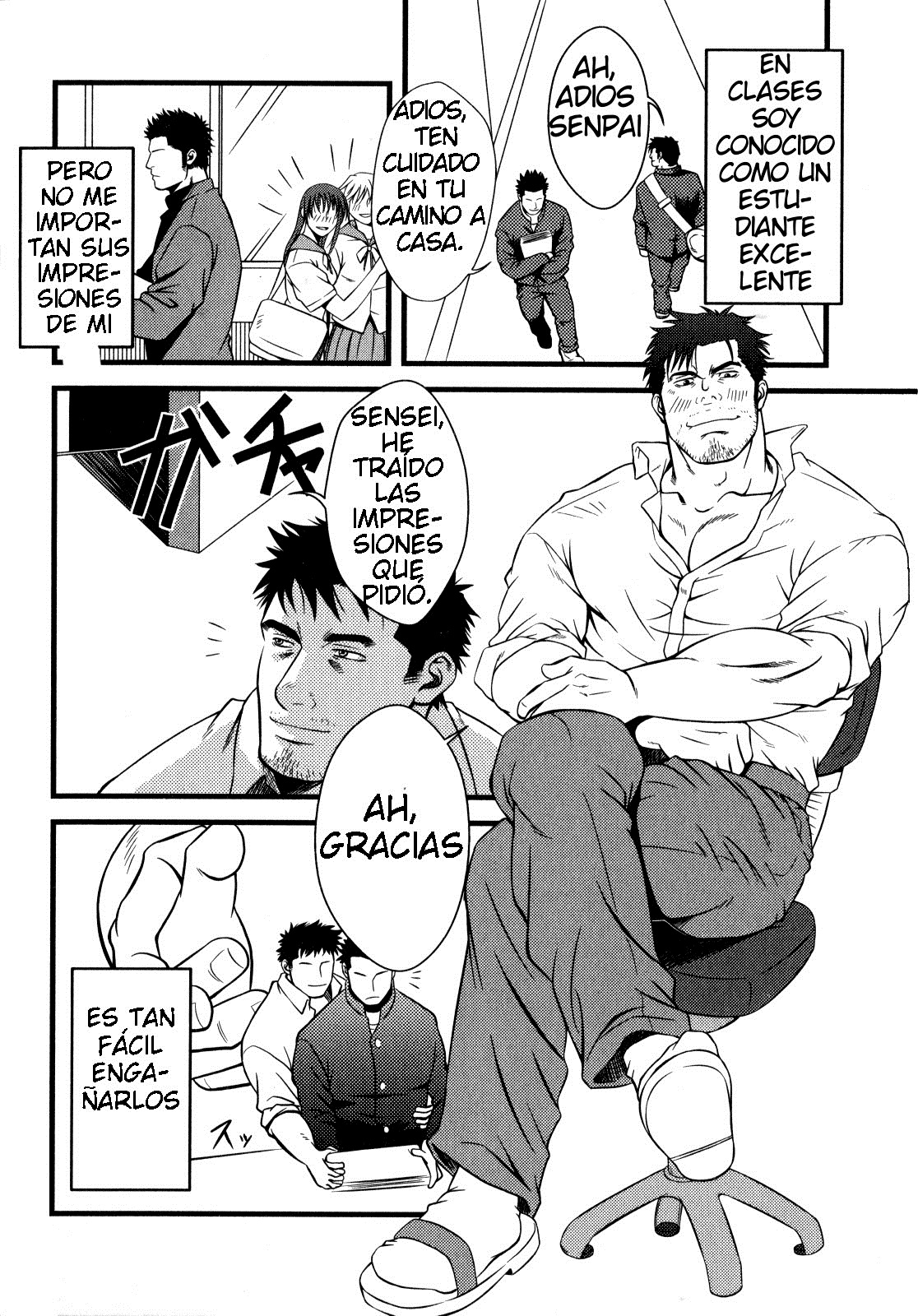 Gai mizuki - Monstruo - En español - Yaoi bara page 4 full