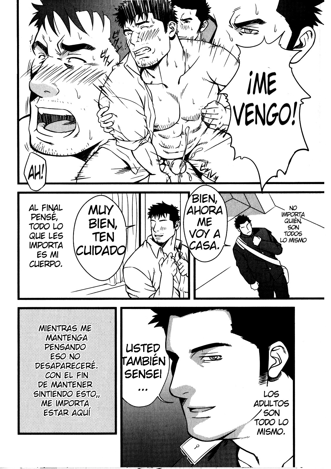 Gai mizuki - Monstruo - En español - Yaoi bara page 8 full