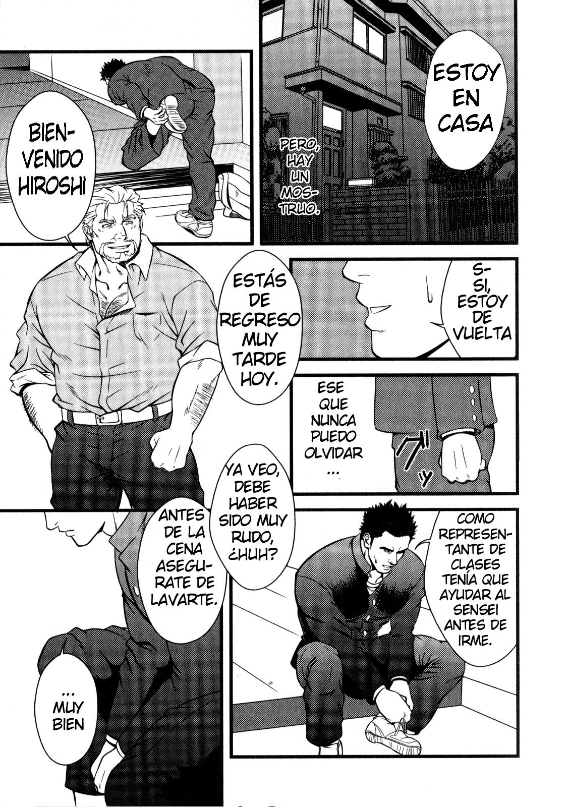 Gai mizuki - Monstruo - En español - Yaoi bara page 9 full