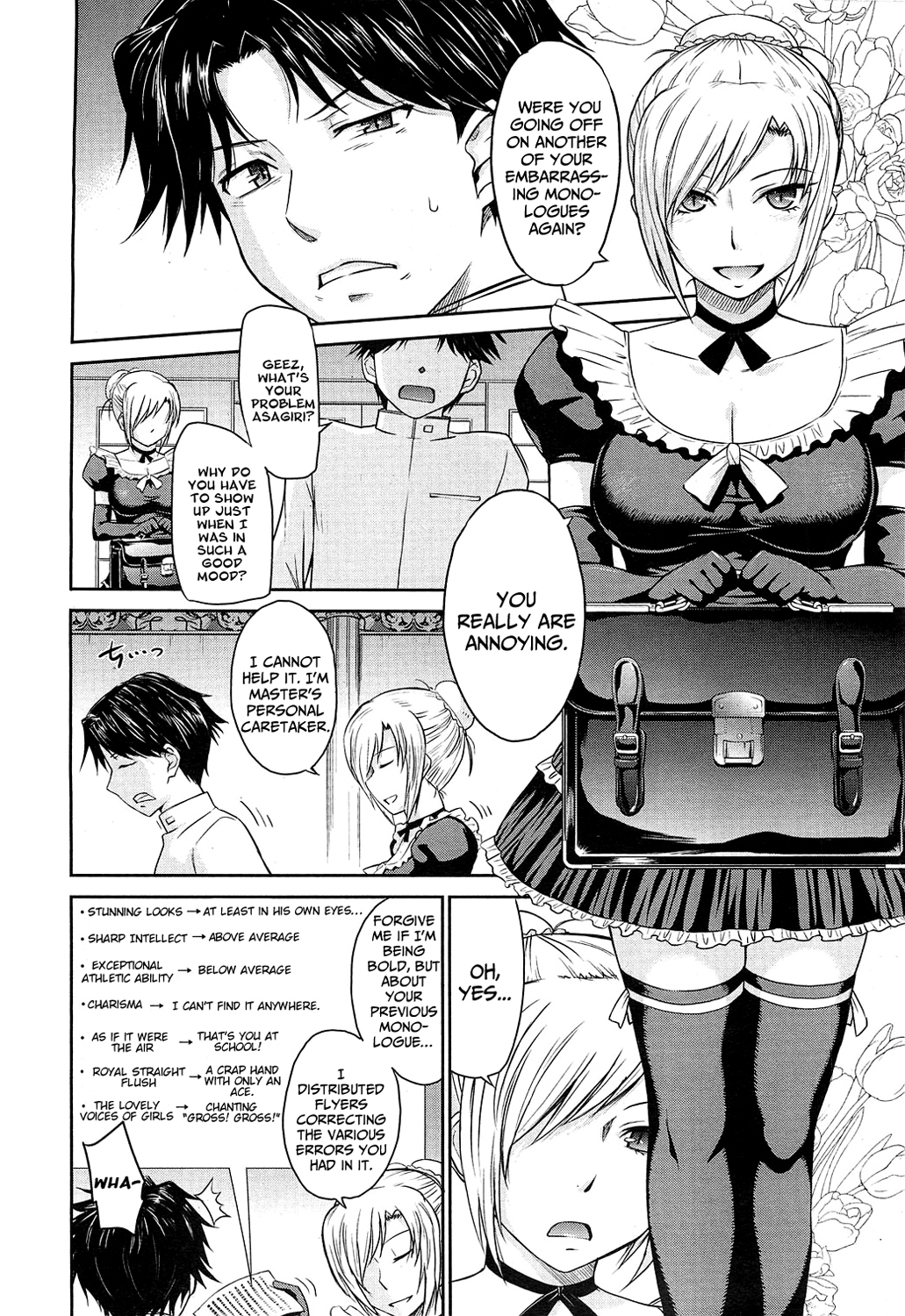Zannen Ouji to Dokuzetsu Maid | Pathetic Prince &amp; Spiteful Maid page 8 full