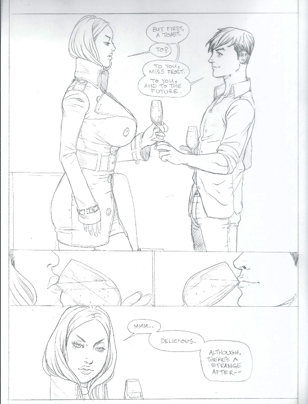 X-men Comic - Submission Agenda - Emma Frost page 7 full