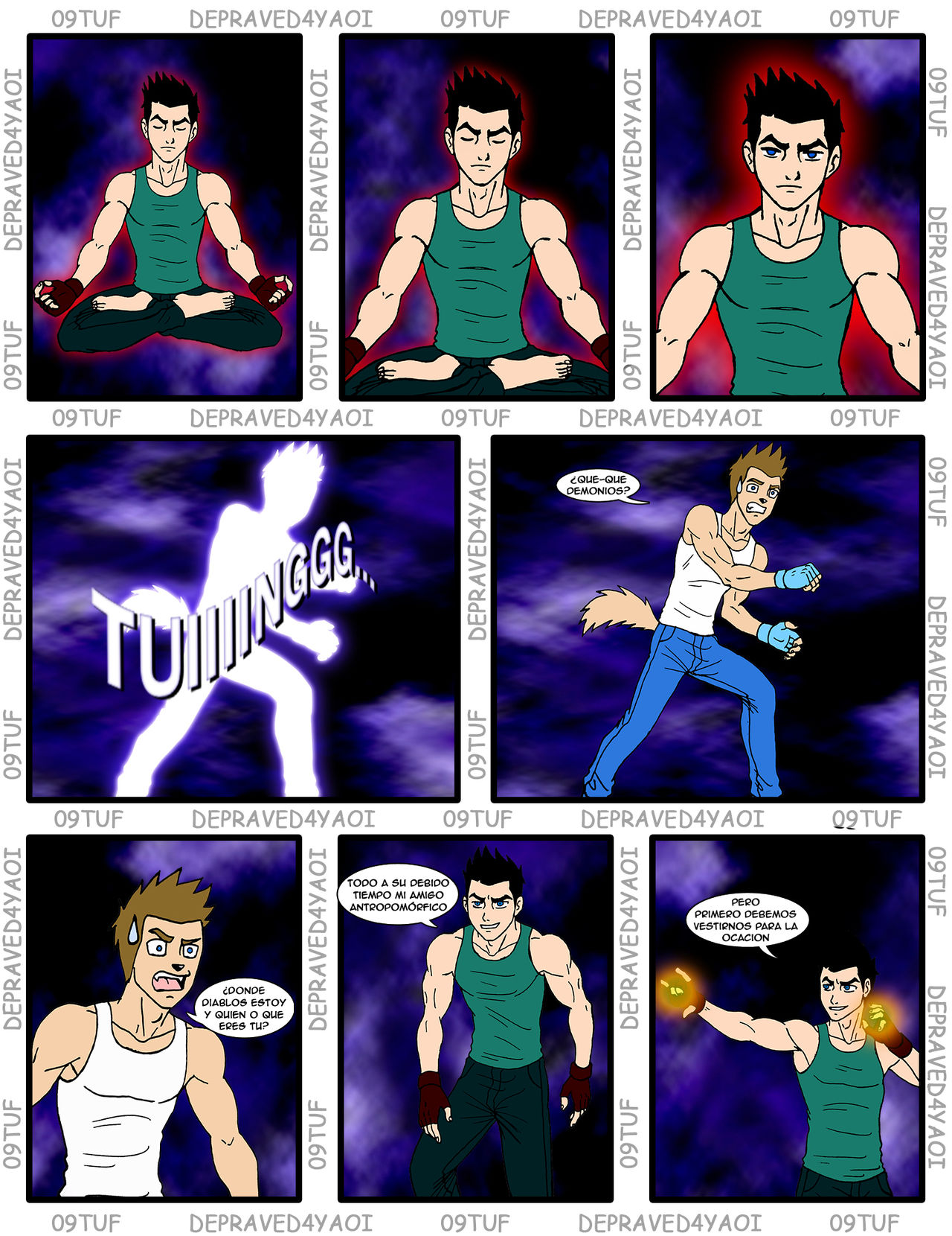 Sexual Match - Comic 1 Español page 2 full