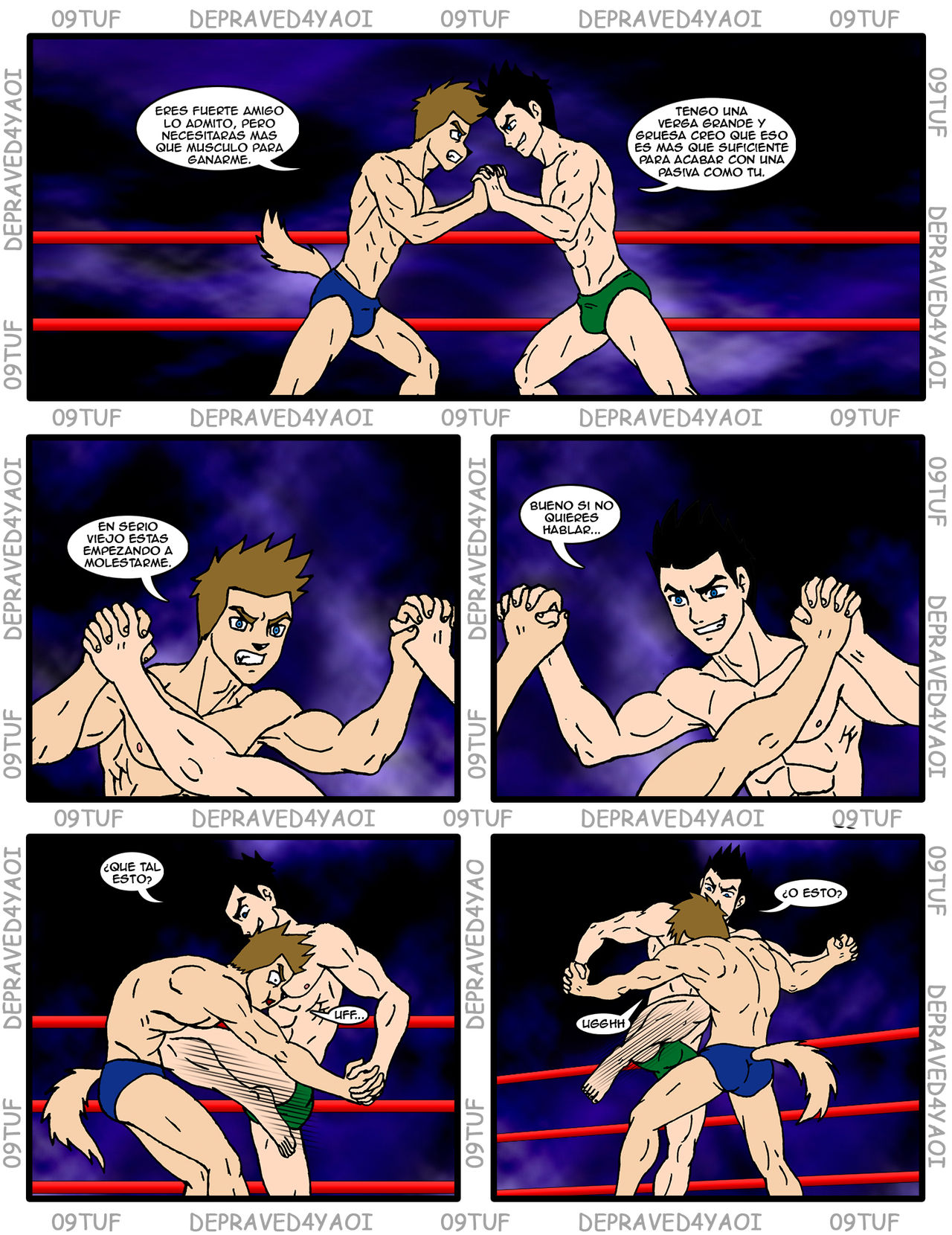 Sexual Match - Comic 1 Español page 6 full