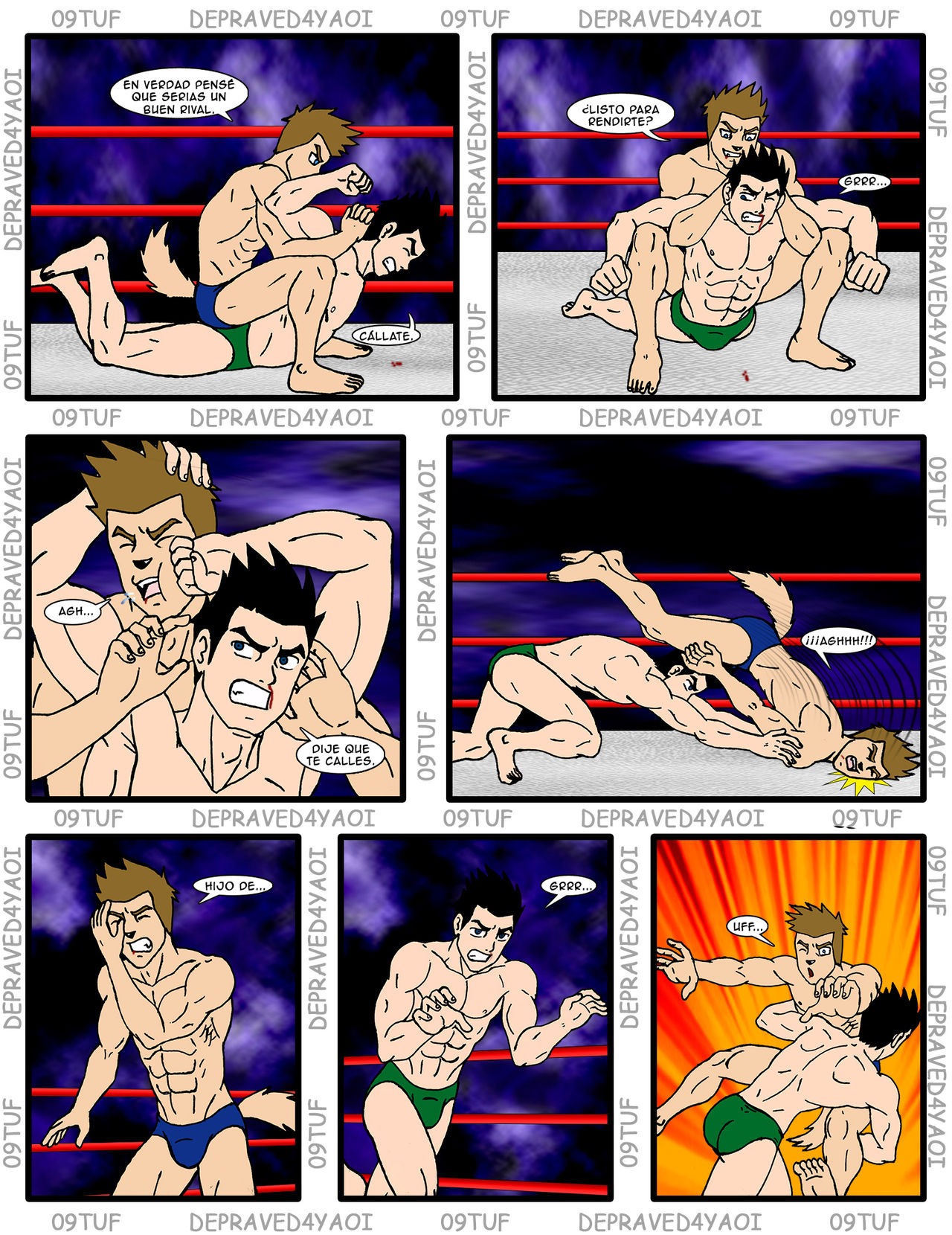 Sexual Match - Comic 1 Español page 9 full