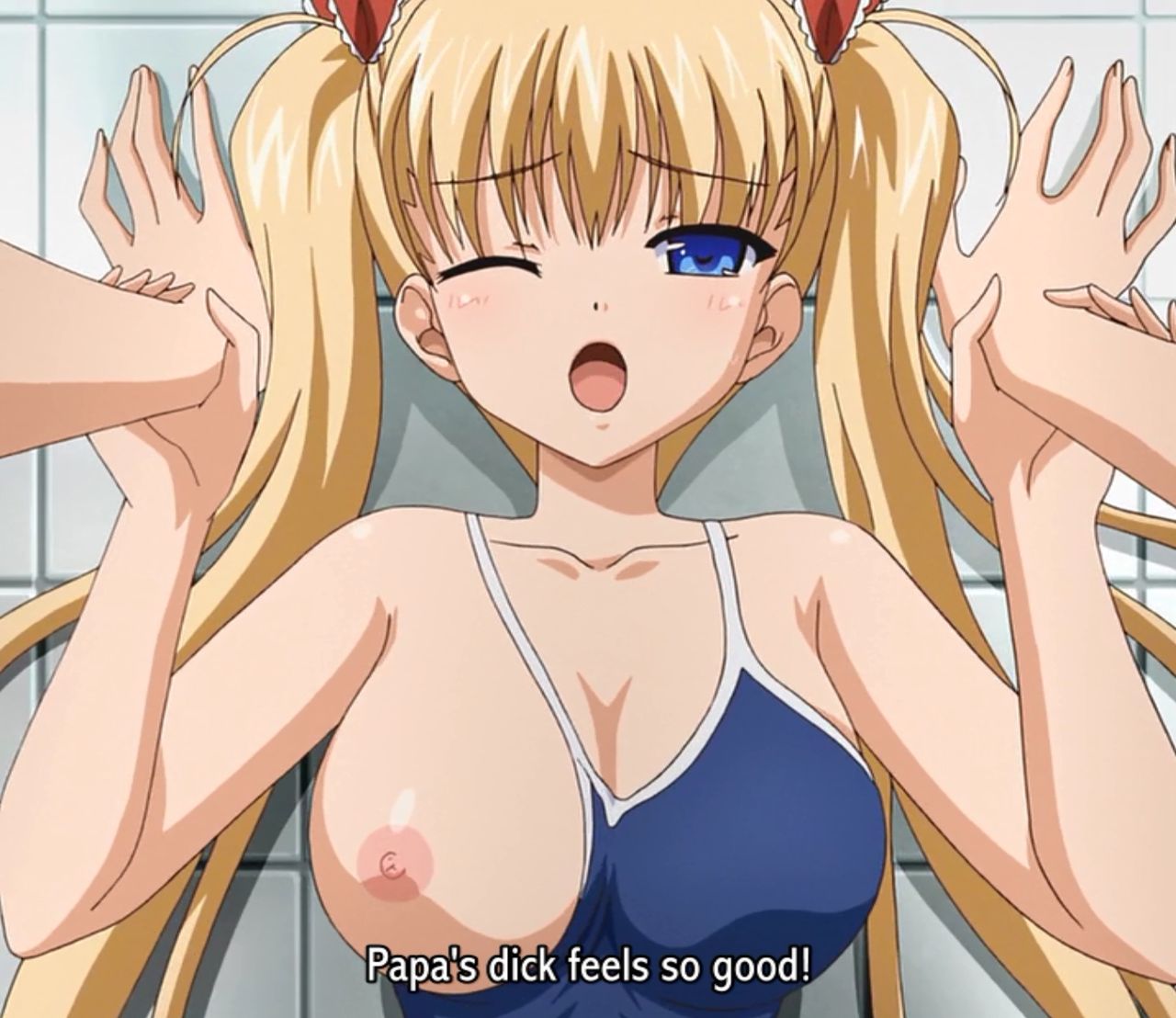 Oni Chichi Rebuild HD screencaps page 2 full