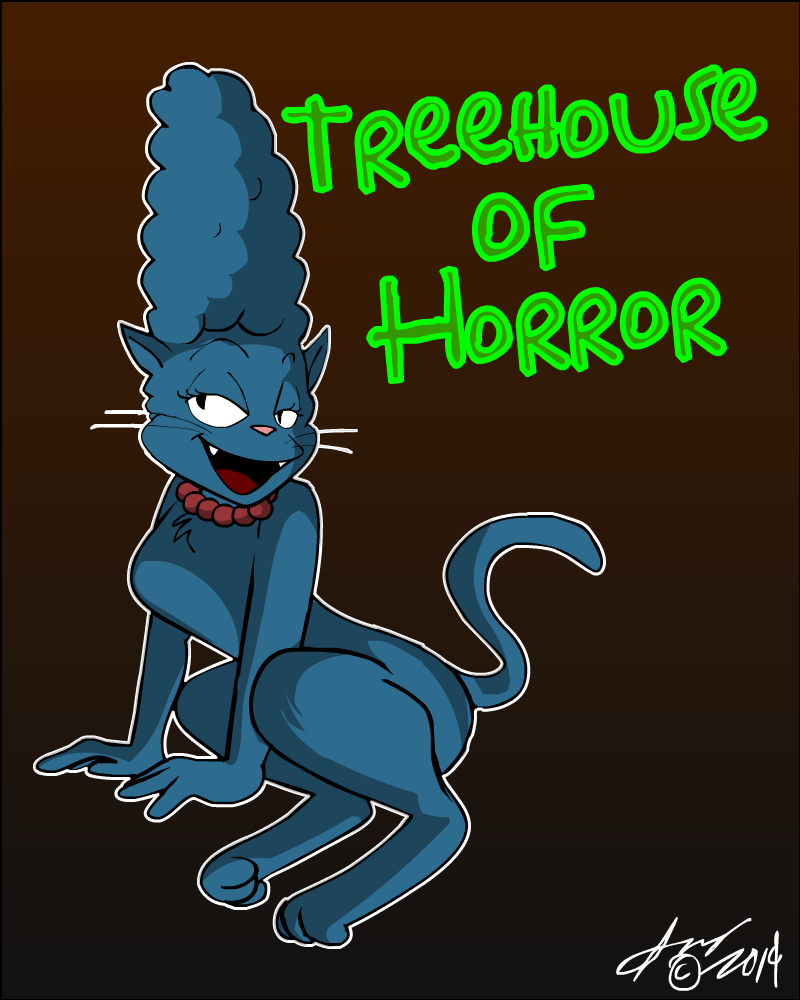 Marge Simpson  - Blue Cat Marge page 6 full