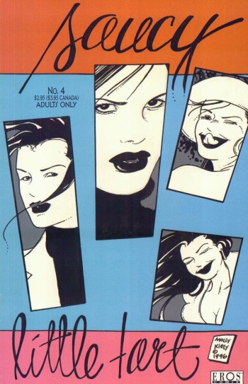 Saucy Little Tart #4 cover