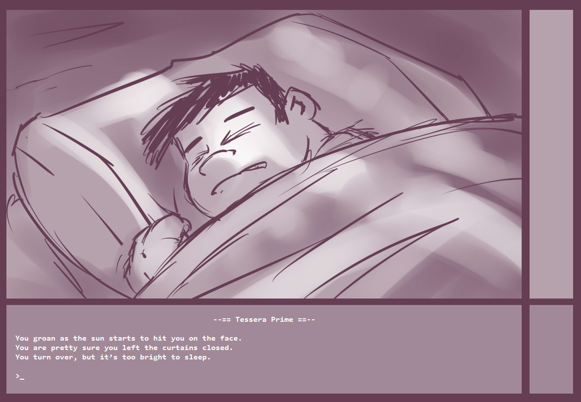 Caesarcub - Interactive Fiction - Tessera Prime page 1 full