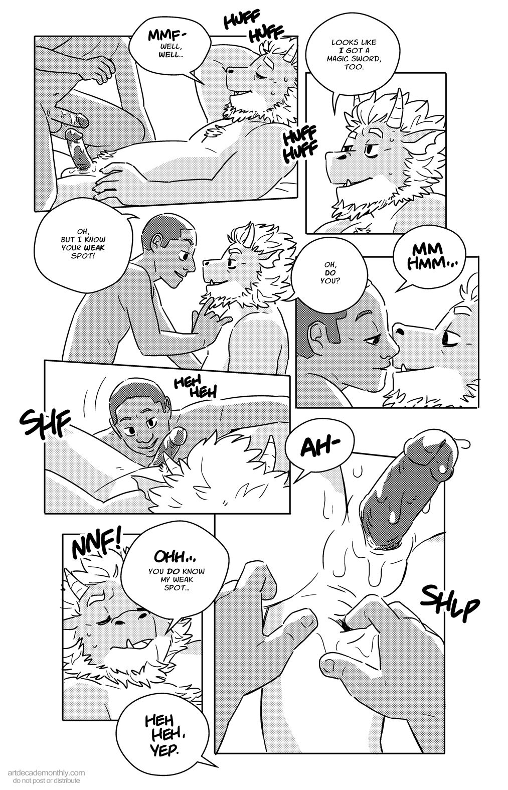 Artdecade - Sir Chris and the Dragon page 10 full