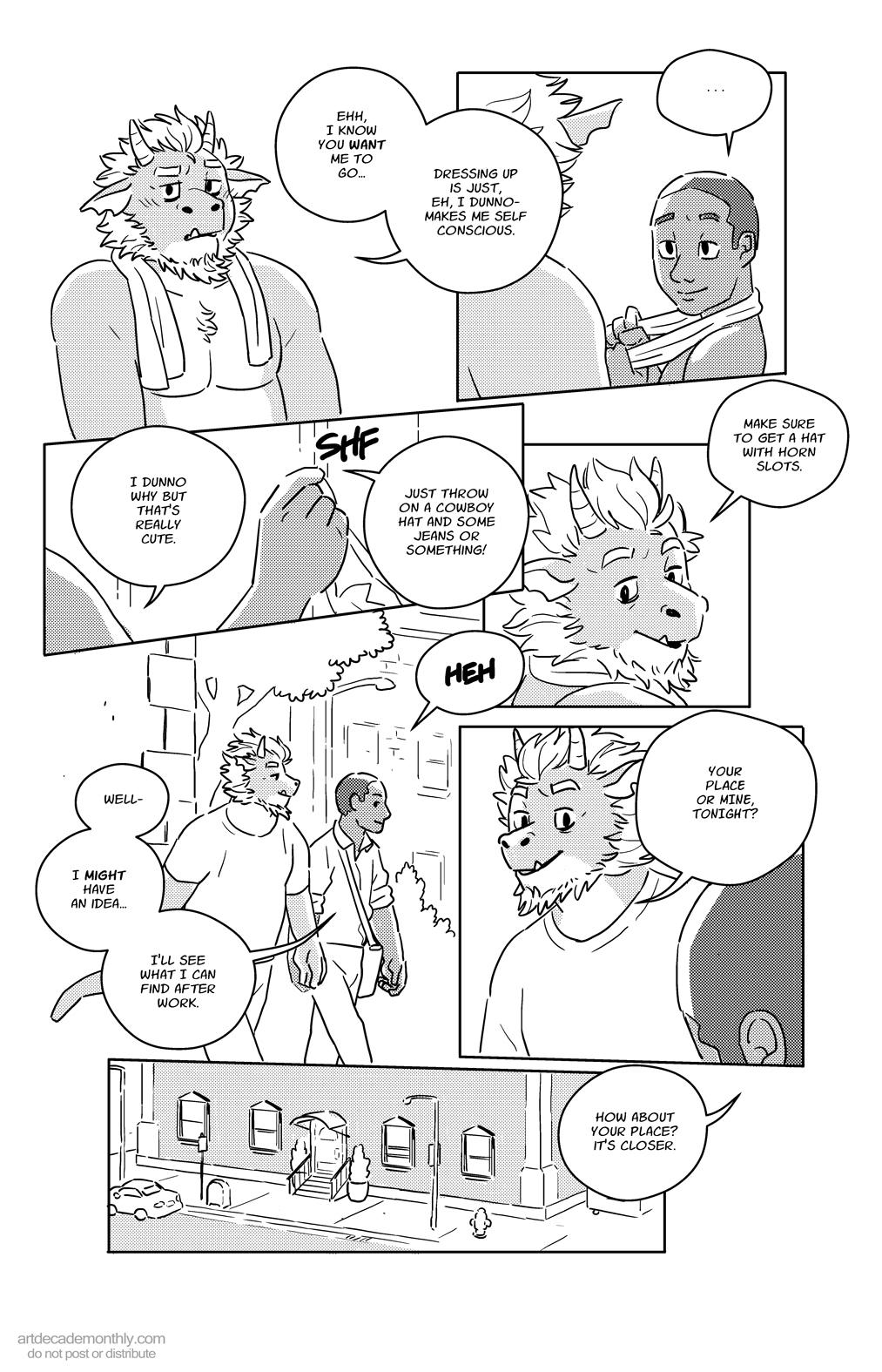 Artdecade - Sir Chris and the Dragon page 3 full