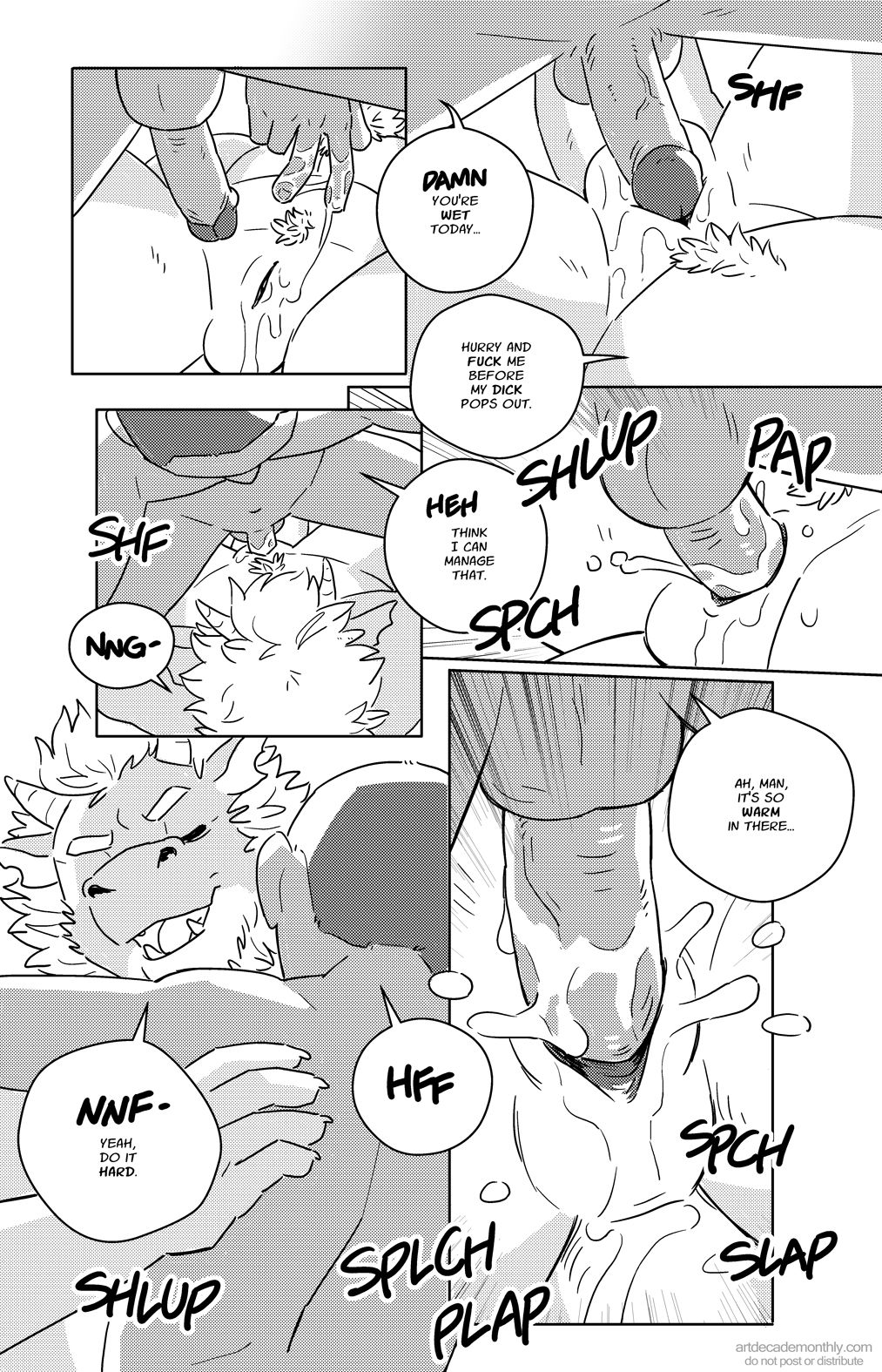 Artdecade - Sir Chris and the Dragon page 8 full