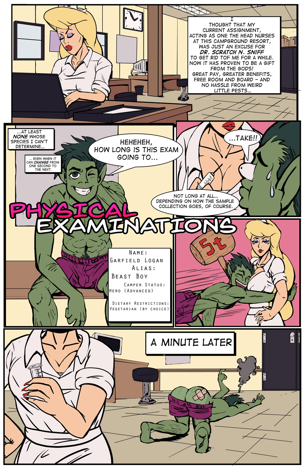 Camp Woody - Physical Examinations page 1 full