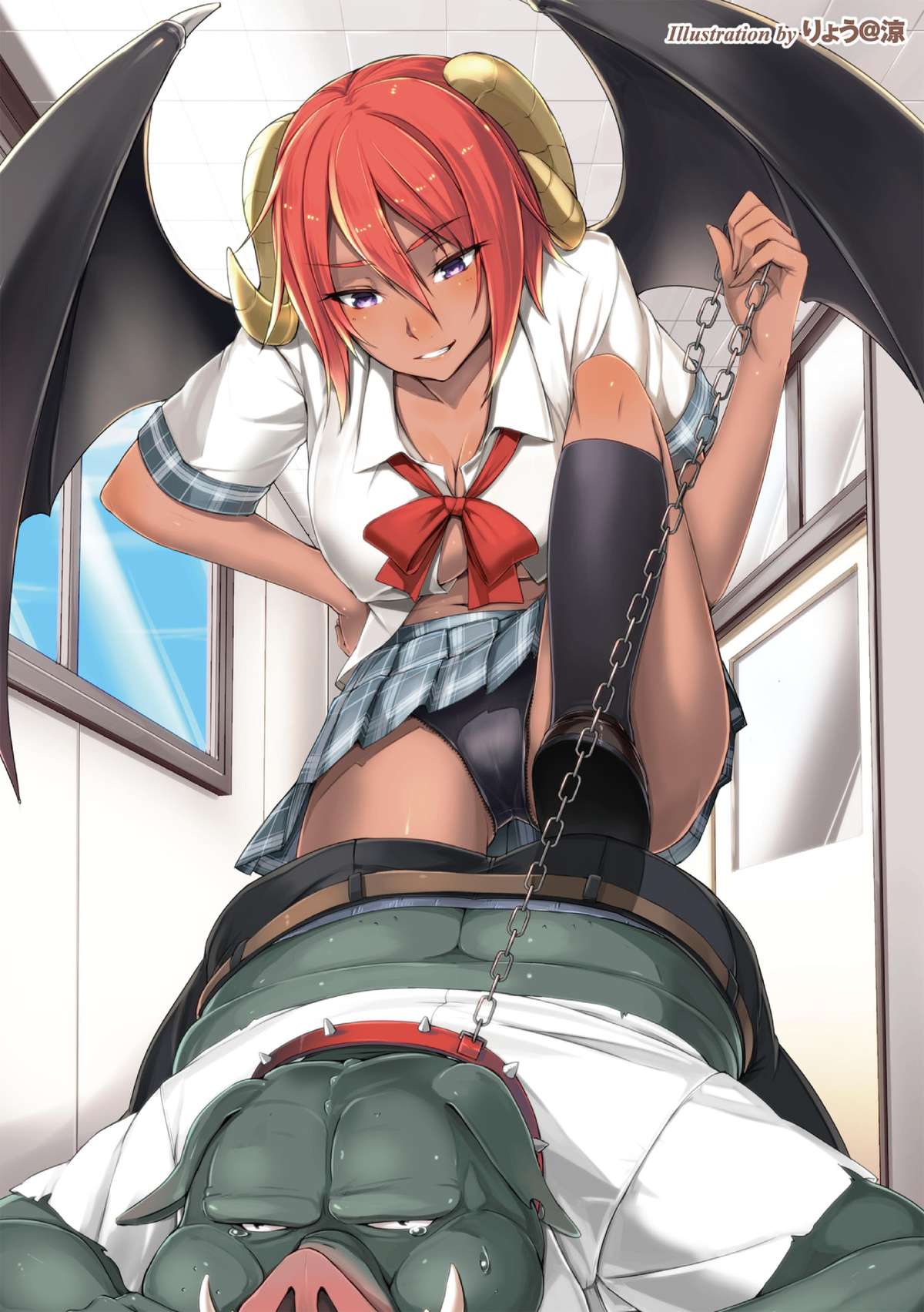 2D Comic Magazine - Monster Musume ga Tsudou Ishuzoku Gakuen e Youkoso! Vol. 2 page 3 full