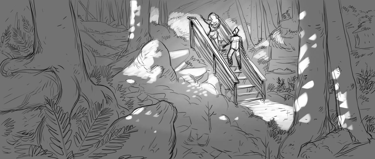 Behind the Waterfall page 1 full