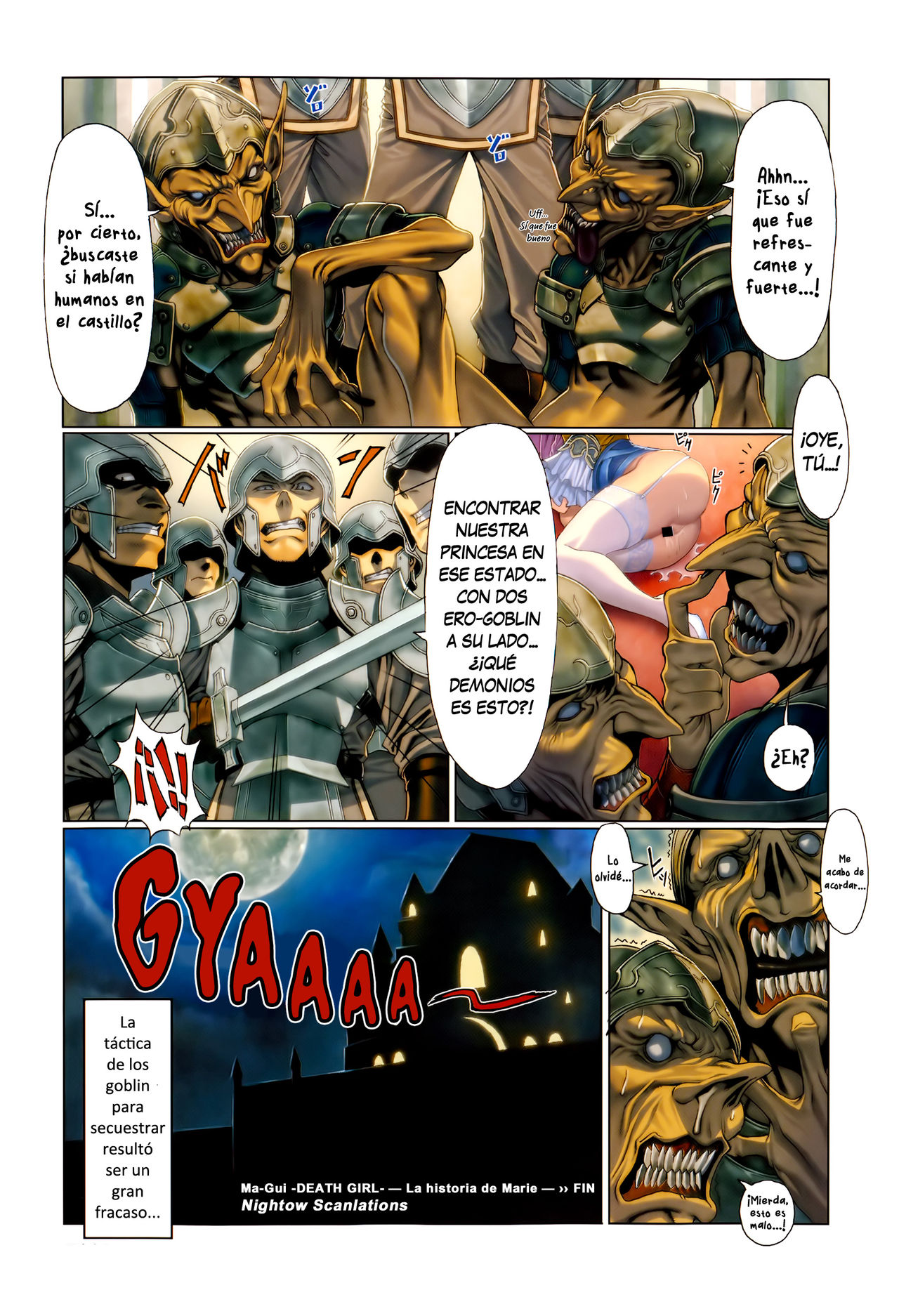 Ma-Gui -DEATH GIRL- Marie Hen | Ma-Gui -DEATH GIRL- La historia de Marie page 8 full