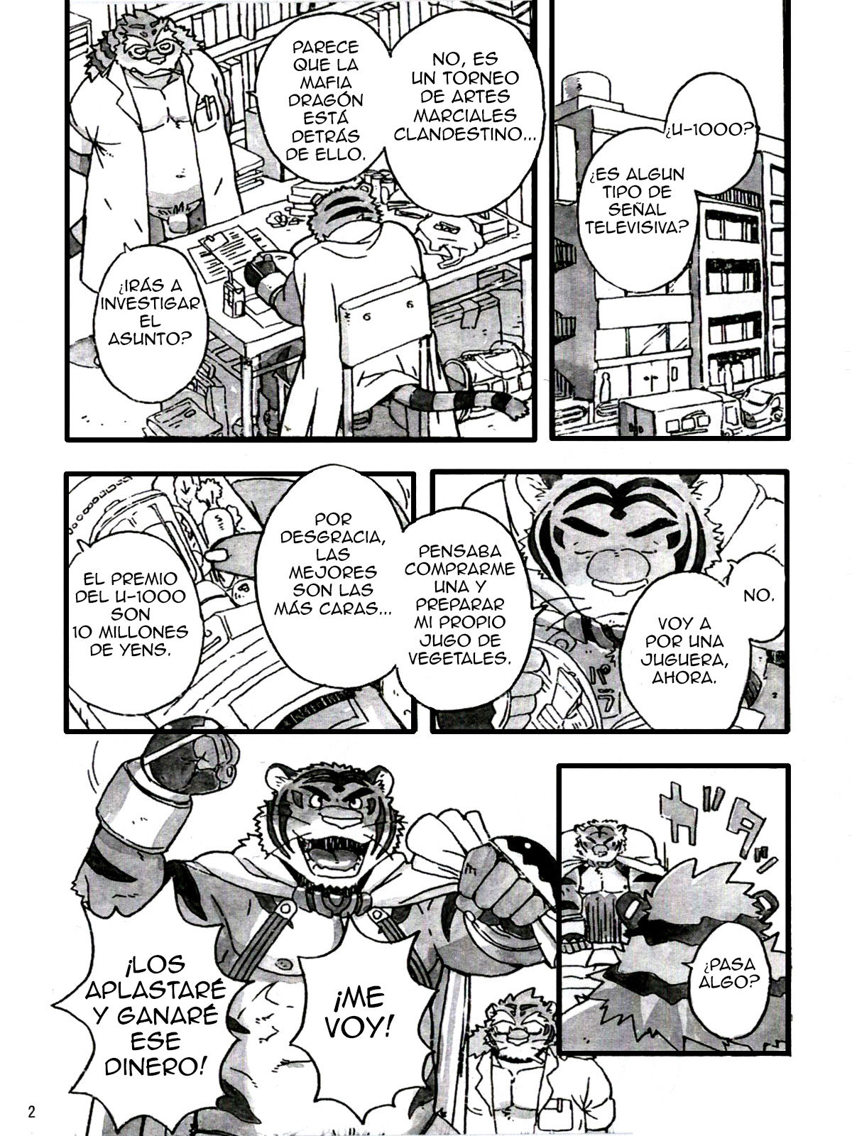 Choujuu Gasshin Build Tiger 7 | Super Beast Fusion Build Tiger 7 page 5 full