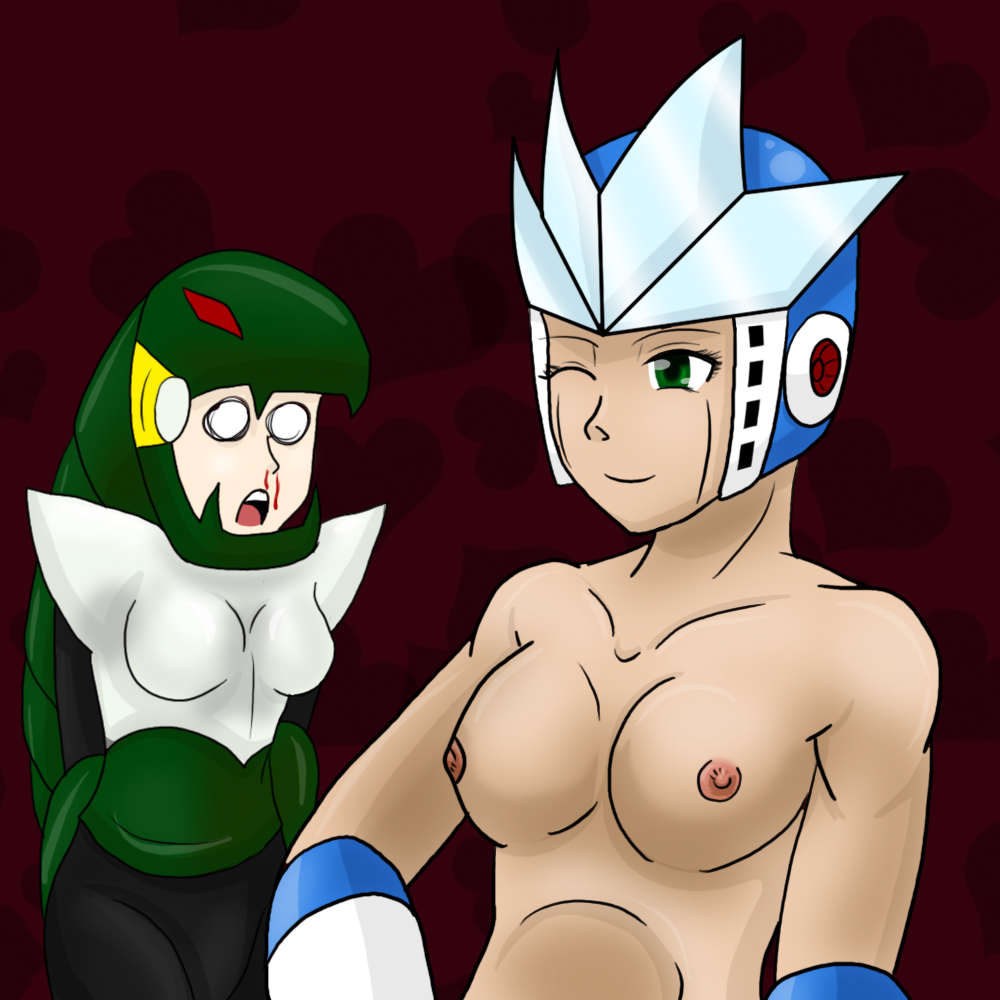 Megaman and friends hentai part one page 2 full