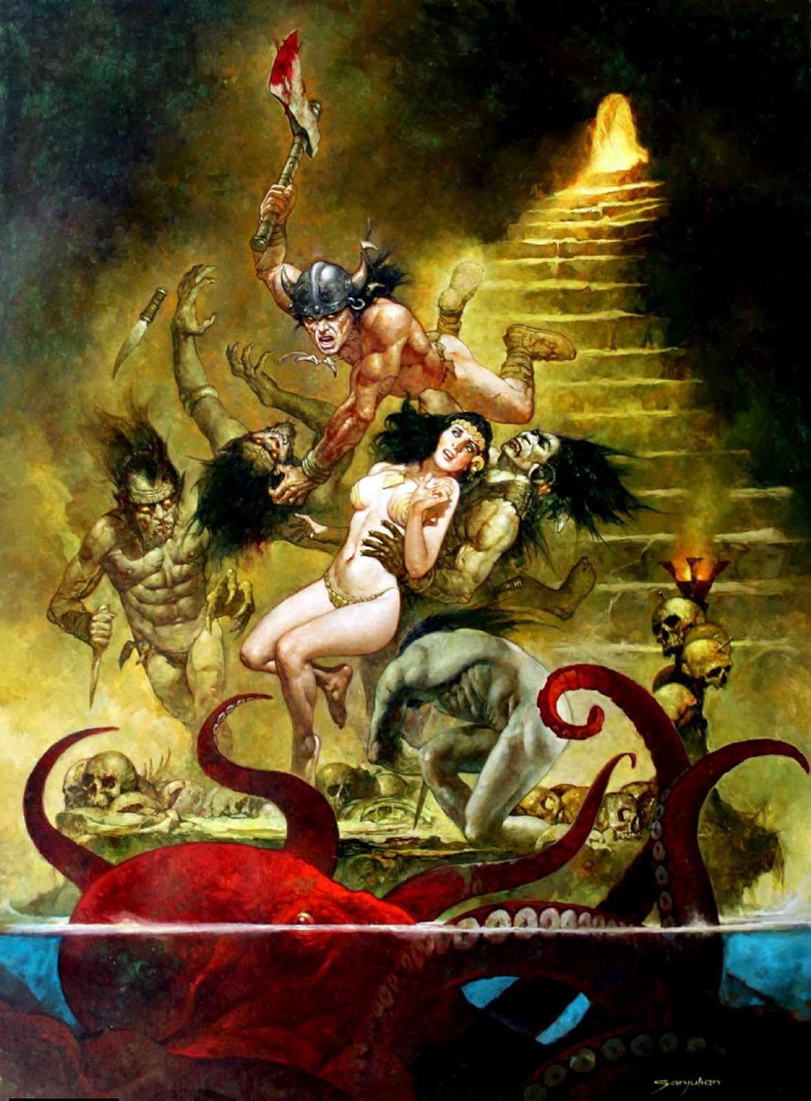 Art by Manuel Sanjulian page 10 full