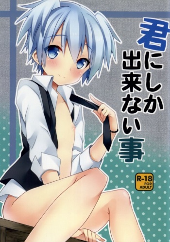 Kimi ni shika dekinai koto cover