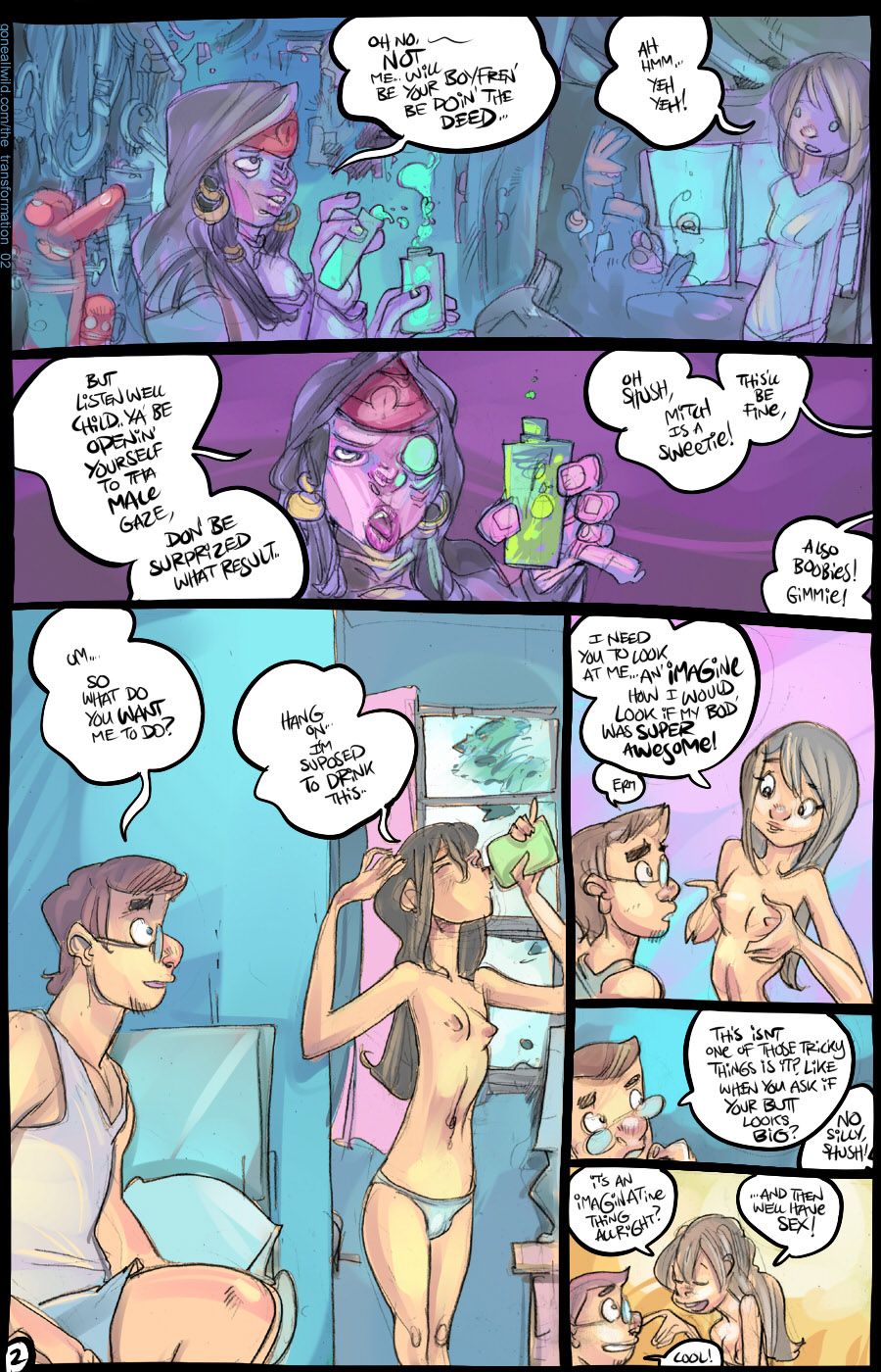 The Transformation page 2 full