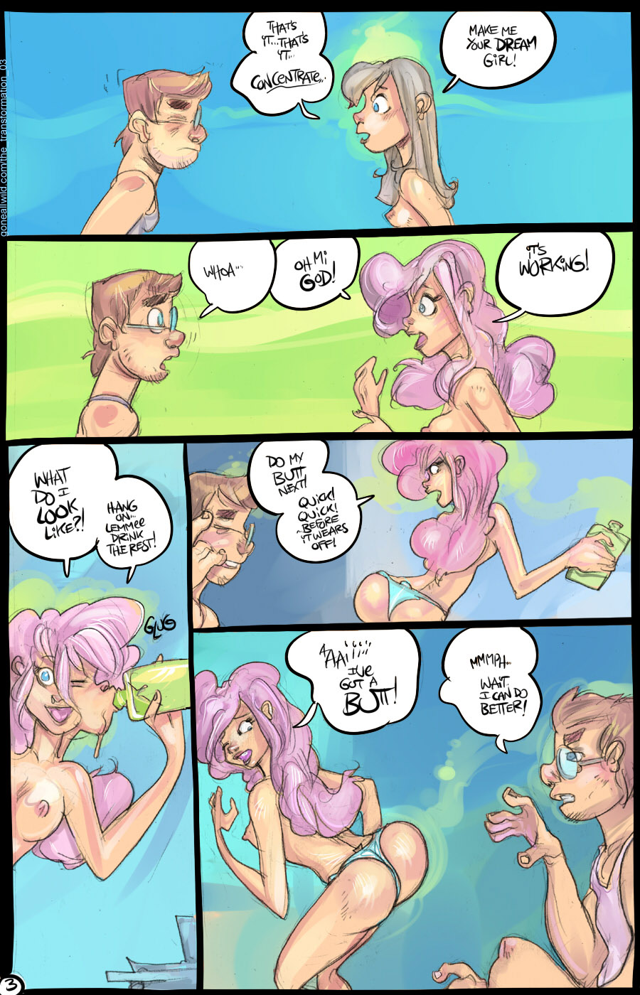The Transformation page 3 full