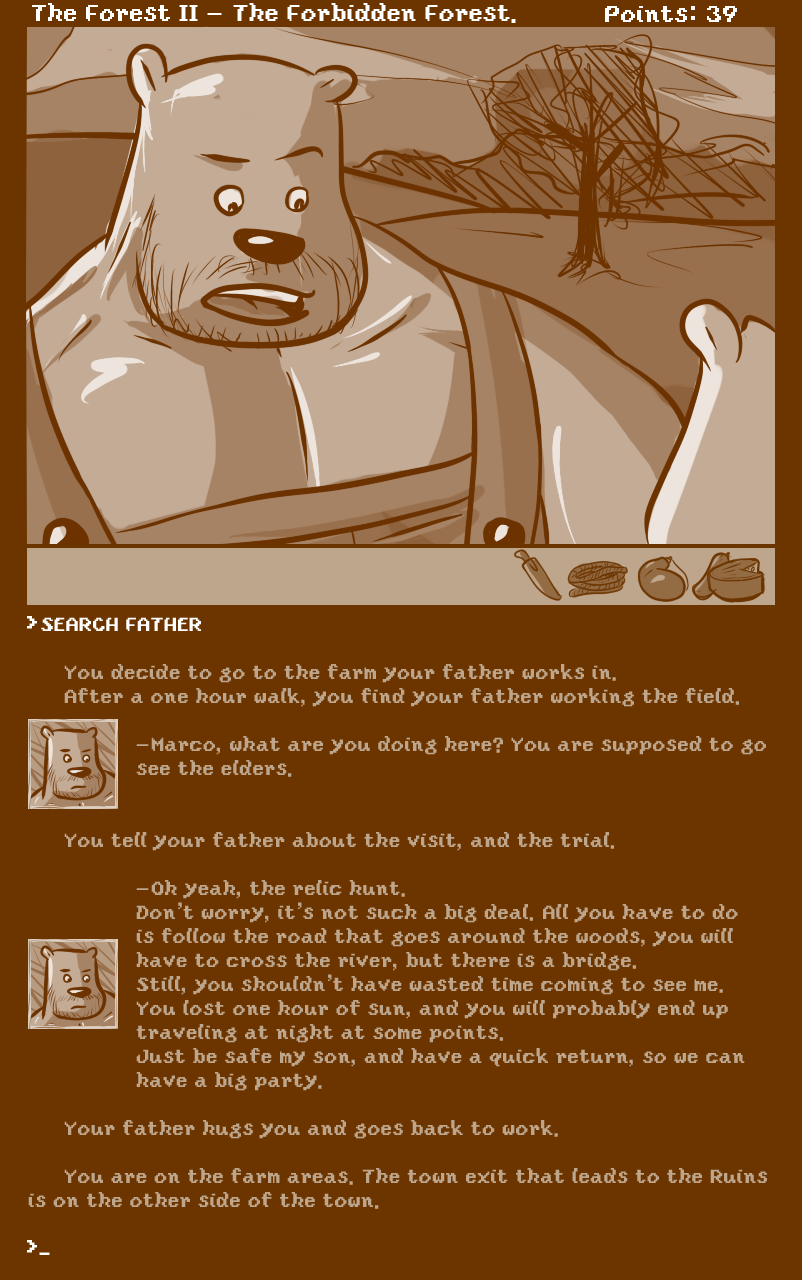 Caesarcub - Interactive Fiction - The Forest II page 7 full