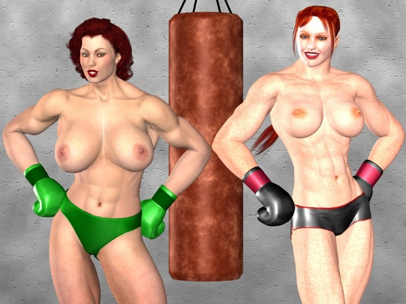 Redhead Muscular Women page 3 full