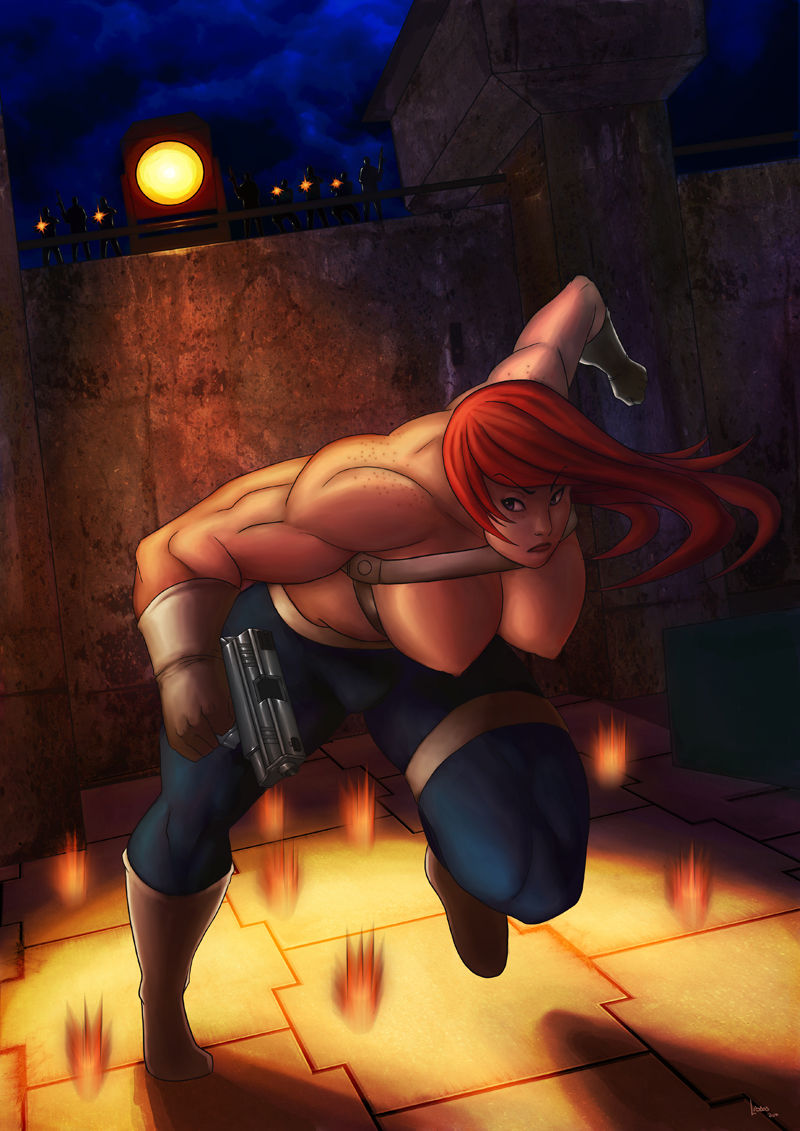 Redhead Muscular Women page 9 full