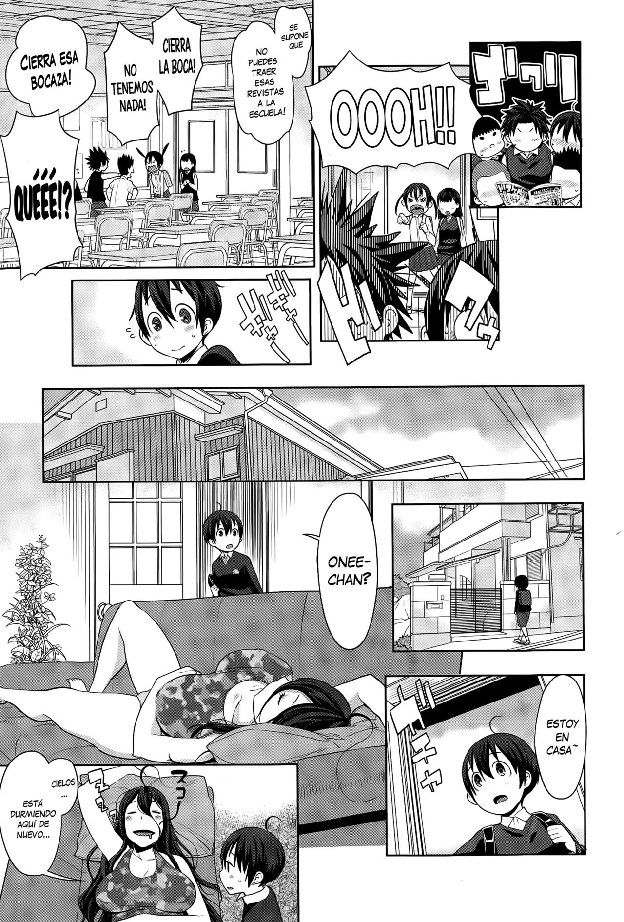 Uchi no Ane wa Namakemono | Mi Perezosa Hermana page 5 full